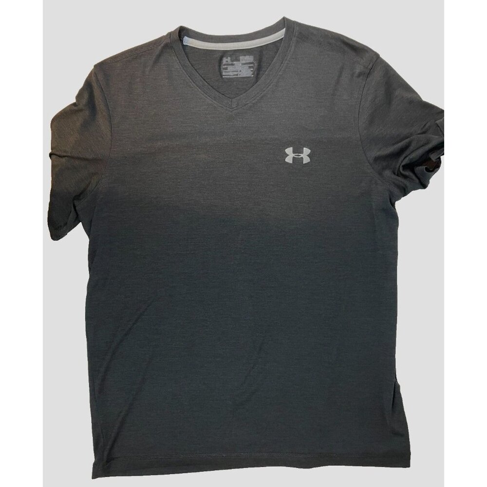 Under Armour T shirt Large Black UA Tech label misprint?
